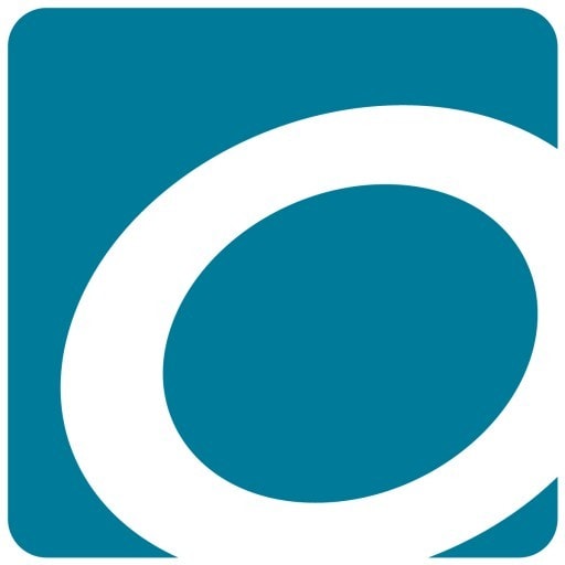 A white letter O partially shown on a teal square background, representing the OverDrive logo.